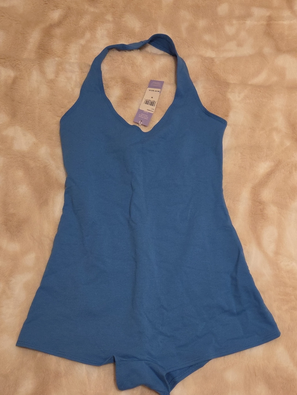 Florence By Mills- Blue Halter Romper Top - Women